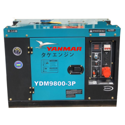 Máy Phát Điện Yanmar 8.0kw Chạy Dầu YDM9800 3PHA