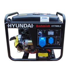 Máy Phát Điện Chạy Xăng 5.0KVA-5.5KVA Hyundai HY7000LE