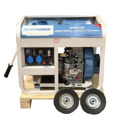 Máy Phát Điện Chạy Dầu 7Kw Huspanda HD8500 Đề