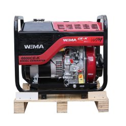 Máy Phát Điện Chạy Dầu Weima 5Kw WM6600CE-K