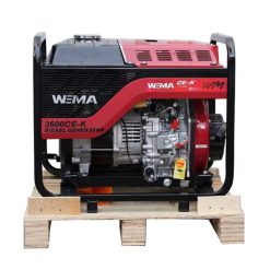 Máy Phát Điện Chạy Dầu Wema 3Kw WM3600CE-K